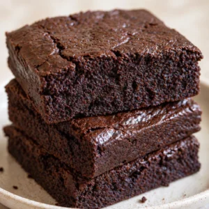 Delicious low carb cottage cheese brownies that are fudgy and high in protein.