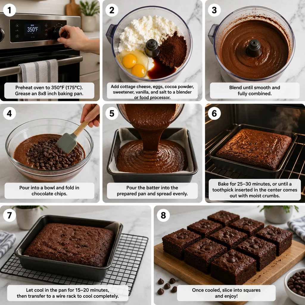 Cottage Cheese Brownies: The Fudgy, High-Protein Low-Carb Brownie That Satisfies Every Craving