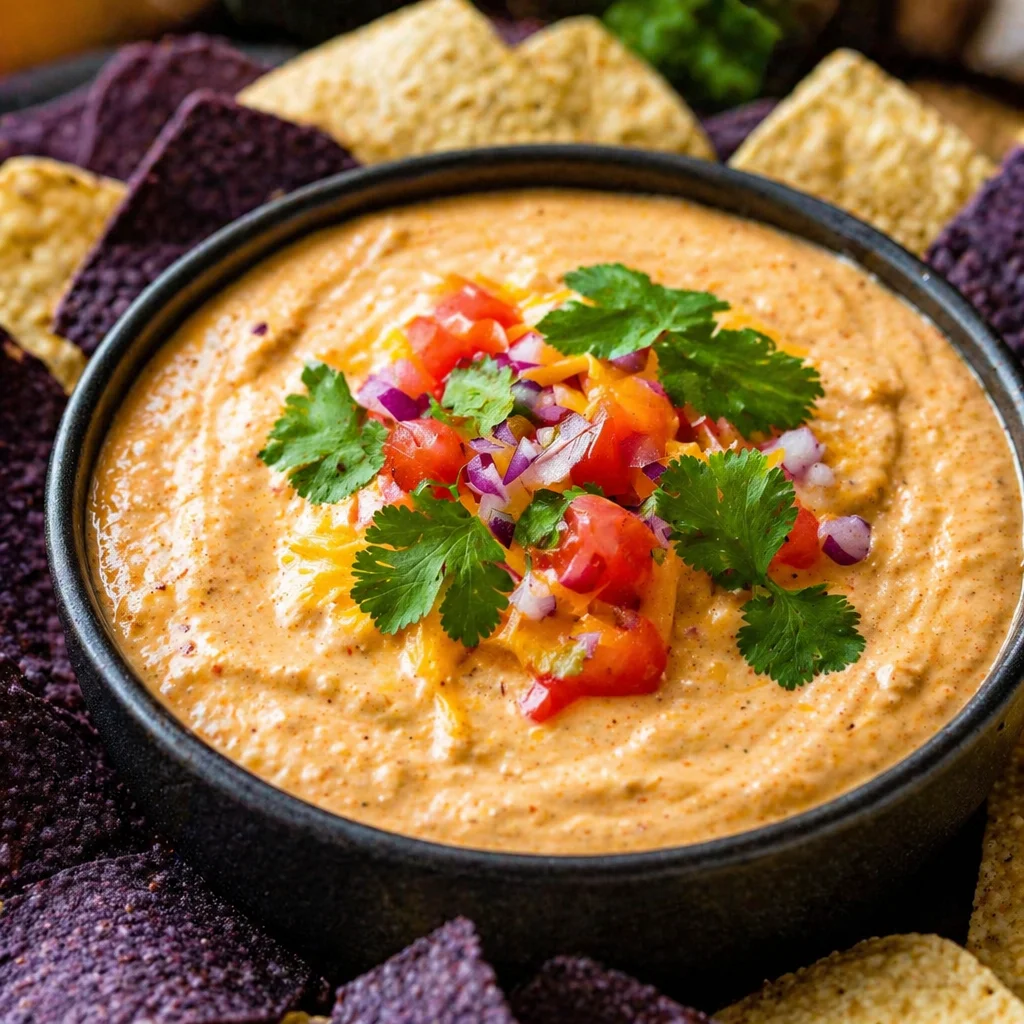 Cottage Cheese Queso: The High-Protein Zero-Starch Game Day Dip That Stays Perfectly Fluid