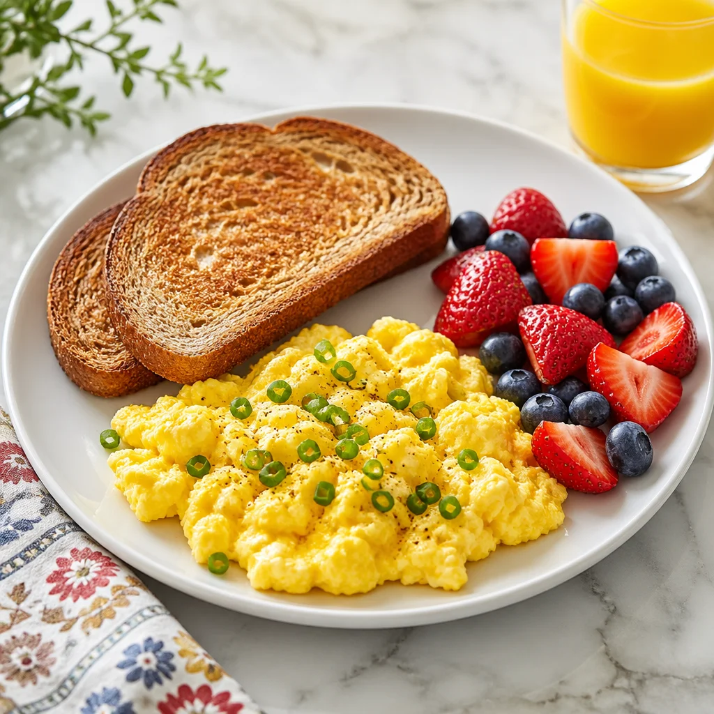 cottage cheese scrambled eggs