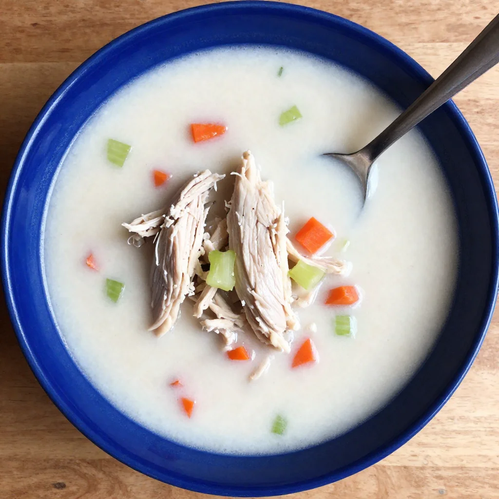 Creamy Chicken Spinach Soup 2 Creamy Chicken Spinach Soup
