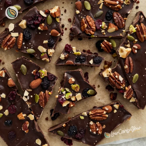 Easy Chocolate Bark with Nuts