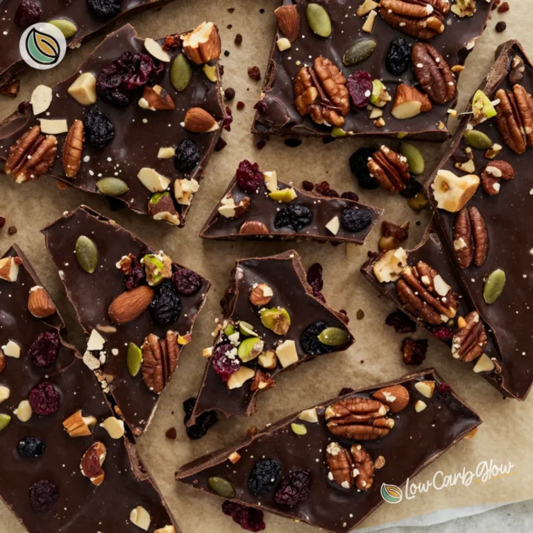 Easy Chocolate Bark with Nuts 13 Easy chocolate bark with nuts recipe, ready to enjoy as a delicious treat.
