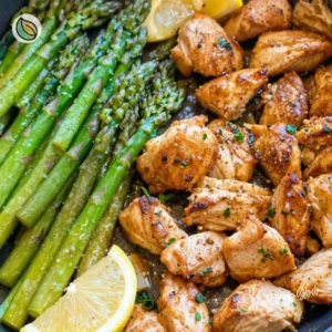 Garlic Butter Chicken and Asparagus 4 Garlic Butter Chicken and Asparagus