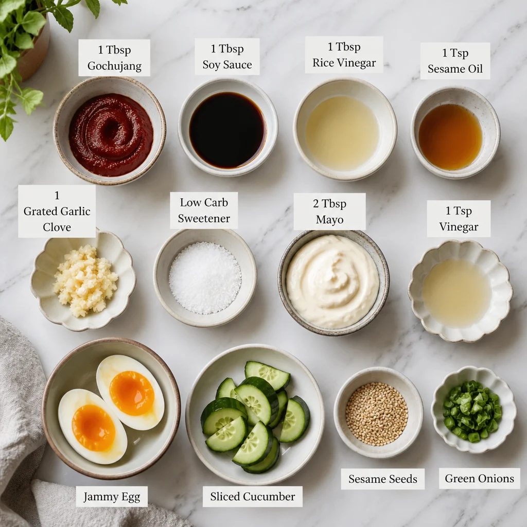 Gochujang Low-Carb Recipes: 8 Ways to Use Korean Fermented Chili Paste Without the Sugar 3 Gochujang Low-Carb Recipes: 8 Ways to Use Korean Fermented Chili Paste Without the Sugar
