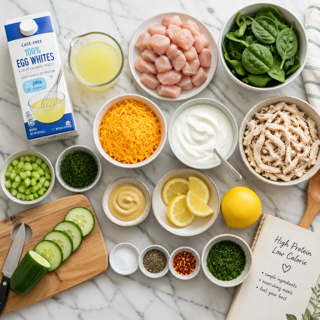 High Protein Low Calorie Meals for GLP-1 Users: 12 Easy Recipes Under 400 Calories 3 High Protein Low Calorie Meals for GLP-1 Users: 12 Easy Recipes Under 400 Calories