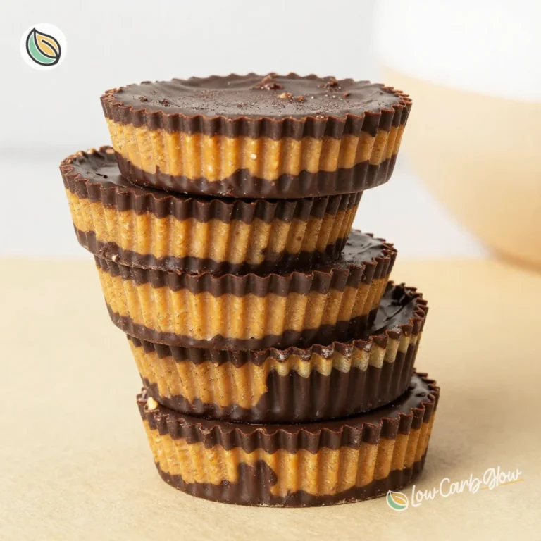 Homemade Keto Peanut Butter Cups 42 Delicious homemade Keto Peanut Butter Cups ready for a low-carb snack