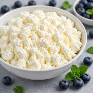 Cottage cheese low carb benefits in keto diet nutrition.