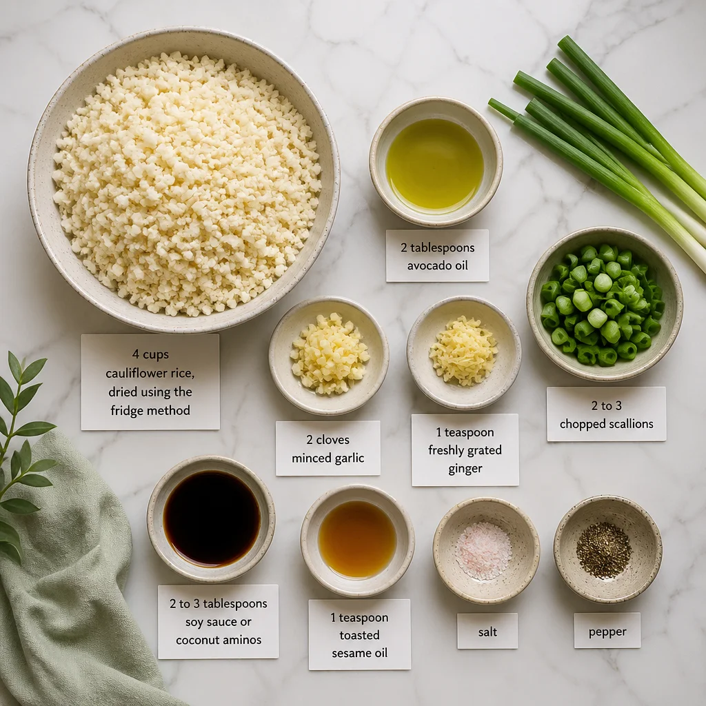 Keto Fried Rice: The Cauliflower Rice Method That's Actually Crispy (Not Soggy) 3 Keto Fried Rice: The Cauliflower Rice Method That's Actually Crispy (Not Soggy)