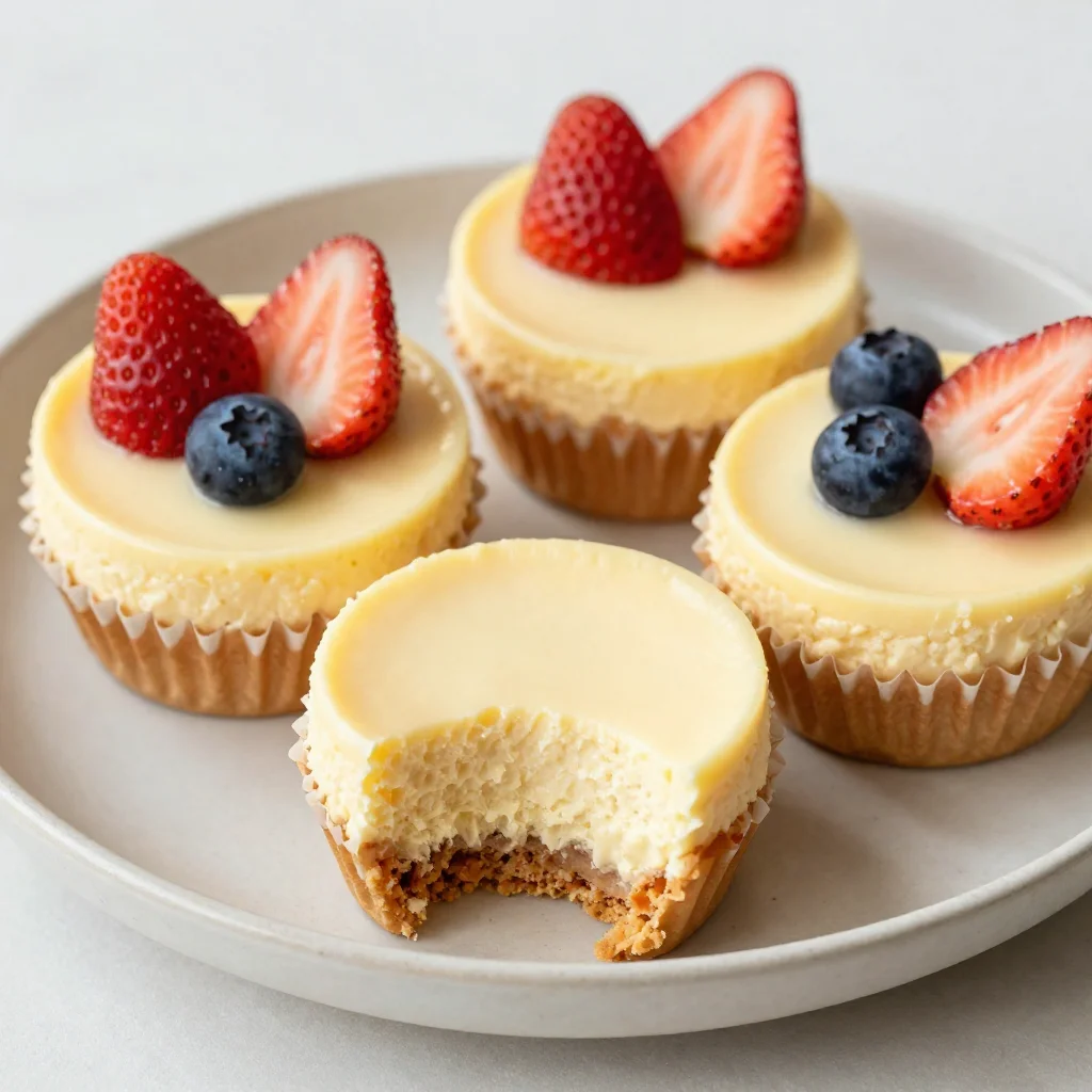 Keto Mini Cheesecake Bites