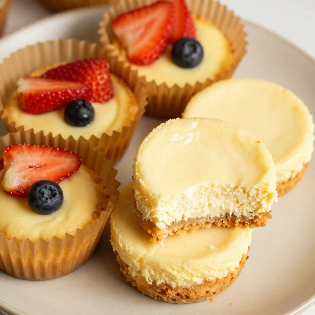 Keto Mini Cheesecake Bites