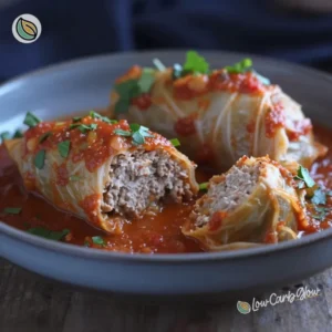 Keto Stuffed Cabbage in the Instant Pot