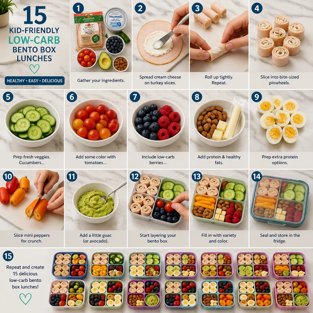 Low-Carb Back-to-School Lunches: 15 Kid-Friendly Bento Box Ideas That Take 10 Minutes 4 low carb back to school lunches