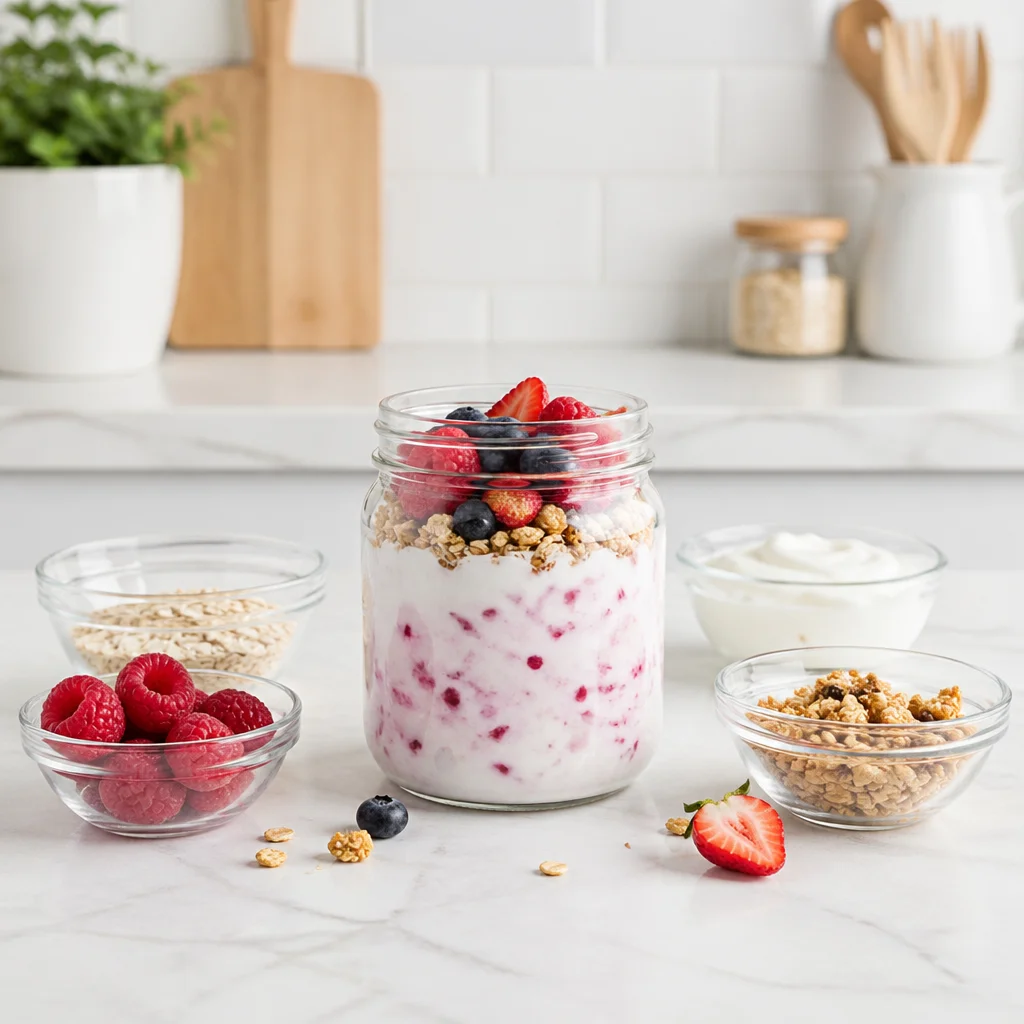cottage cheese overnight oats low carb
