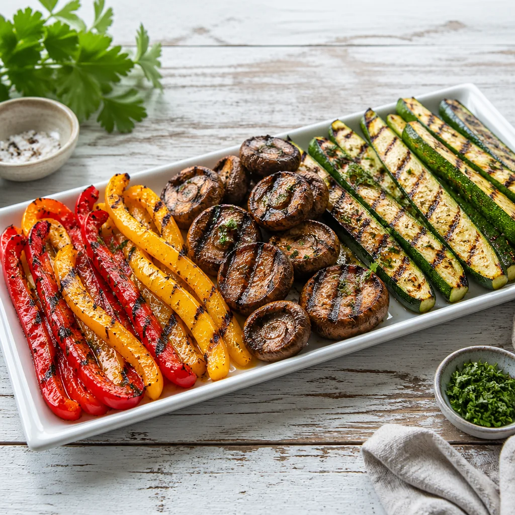 Low-Carb Grilled Vegetables: How Grilling Unlocks Prebiotic Fiber for Your Gut Health 2 grilled vegetable low carb