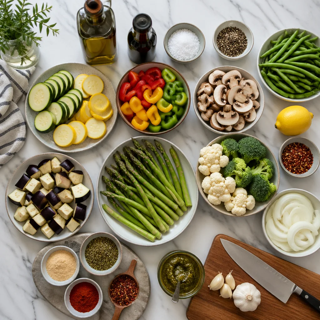 Low-Carb Grilled Vegetables: How Grilling Unlocks Prebiotic Fiber for Your Gut Health 3 grilled vegetable low carb