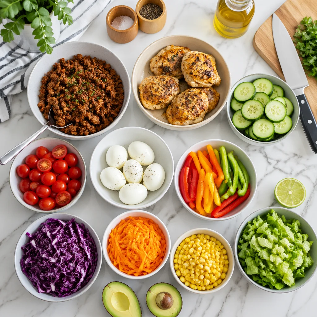 Low-Carb Meal Prep for Back-to-School: Jordan's Sunday System for Stress-Free Weekday Lunches 3 Low-Carb Meal Prep for Back-to-School: Jordan's Sunday System for Stress-Free Weekday Lunches