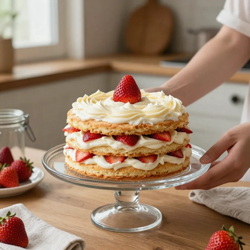 Low-Carb Strawberry Shortcake 2 Low-Carb Strawberry Shortcake