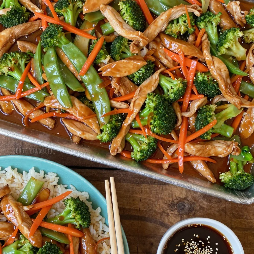 Sheet Pan Chicken Teriyaki and Veggies 4 Sheet Pan Chicken Teriyaki and Veggies