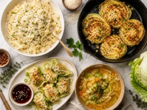 he Cabbage Crush — 13 low-carb cabbage recipes including alfredo, steaks, dumplings and soup